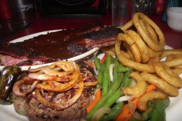 Back Porch Bar & Grill Grilled BBQ Steak Combo