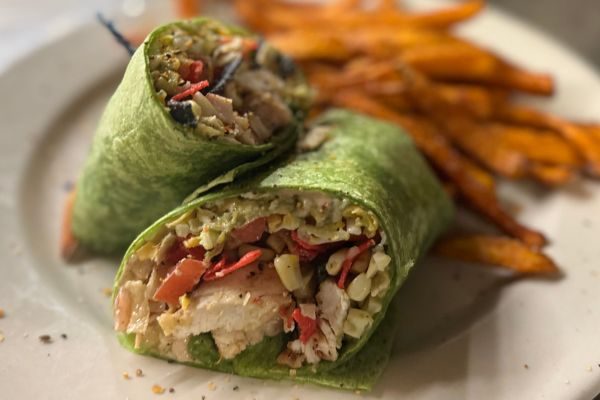 Back Porch Bar & Grill Chicken Tombstone Wrap